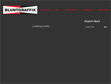 Tablet Screenshot of bluntgraffix.com